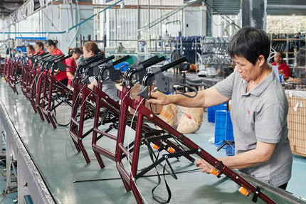 <strong> Assembly process combines skilled craftsmanship with quality control </strong>