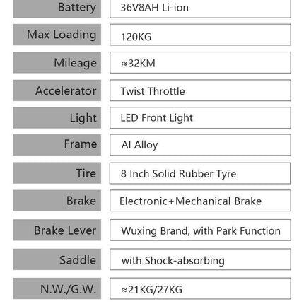 3-Wheel Mobility Scooter for Seniors & Adults, 300W Motor rear drive, Long Range | LED Headlight & Removable Basket aro-001