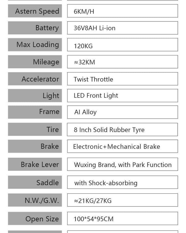 3-Wheel Mobility Scooter for Seniors & Adults, 300W Motor rear drive, Long Range | LED Headlight & Removable Basket aro-001