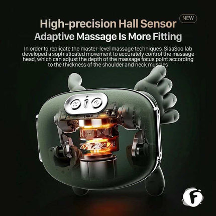 Hand Grip Simulation  Massager For Neck And Leg