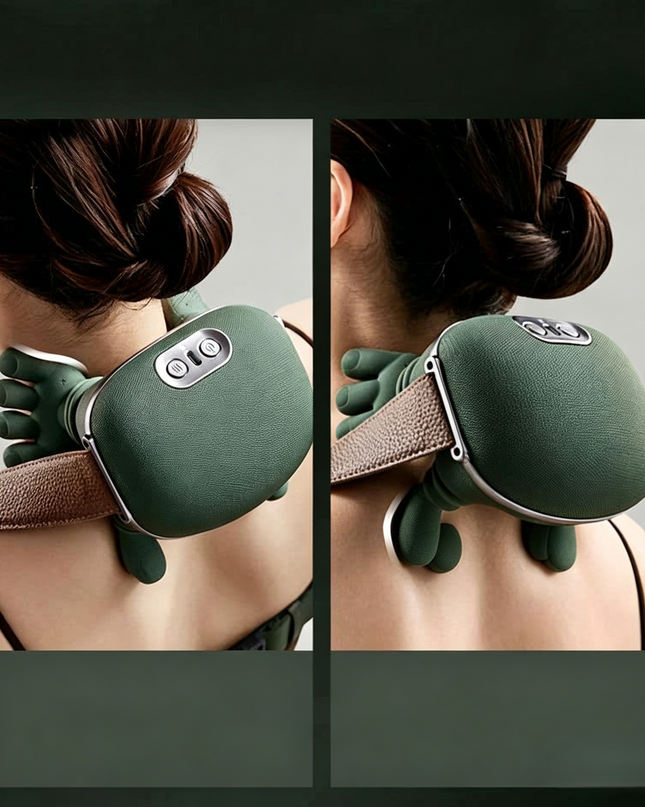Hand Grip Simulation  Massager For Neck And Leg