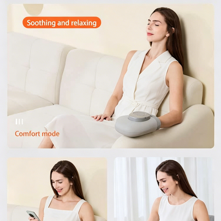 Hand-Air Pressure heat Massager